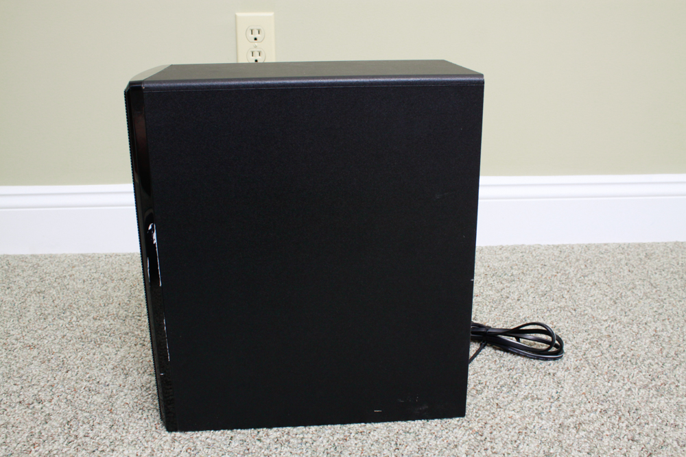 LG LAS260B Tabletop Wireless Sound Bar and LG Subwoofer