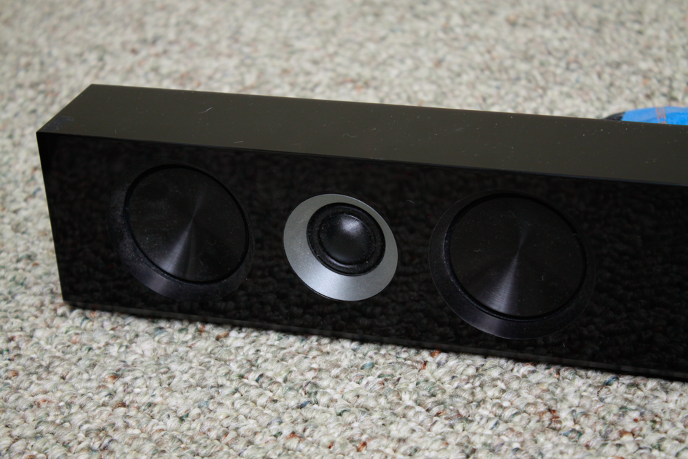 LG LAS260B Tabletop Wireless Sound Bar and LG Subwoofer