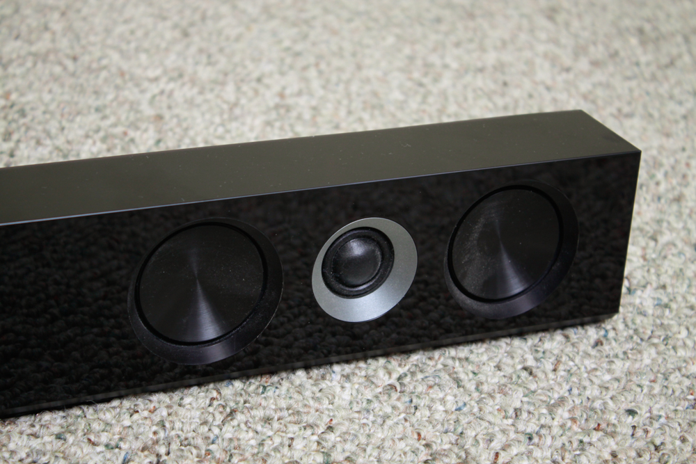 LG LAS260B Tabletop Wireless Sound Bar and LG Subwoofer