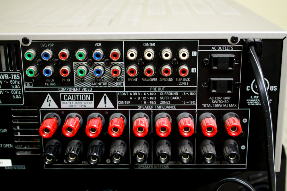 Denon Receivers and Sony CD Changer