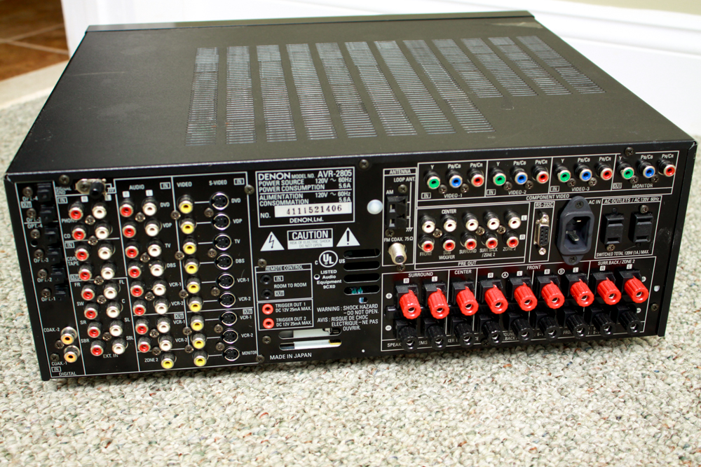 Denon Receivers and Sony CD Changer