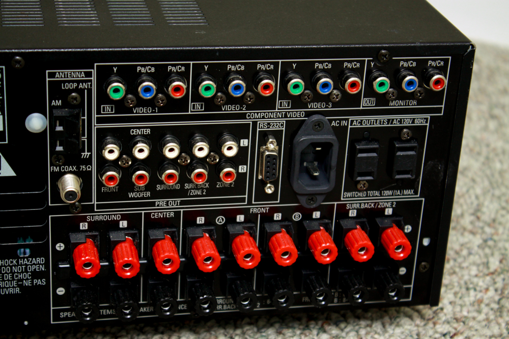 Denon Receivers and Sony CD Changer