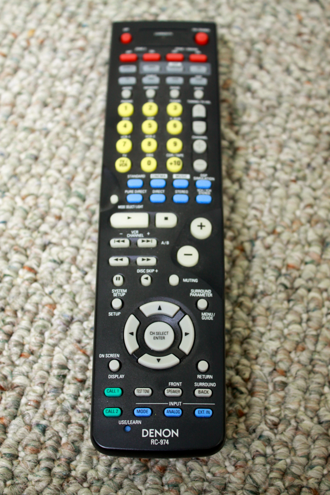 Denon Receivers and Sony CD Changer