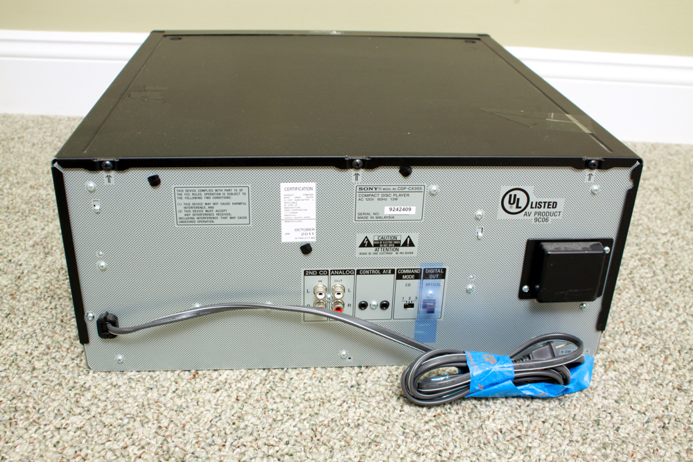 Denon Receivers and Sony CD Changer