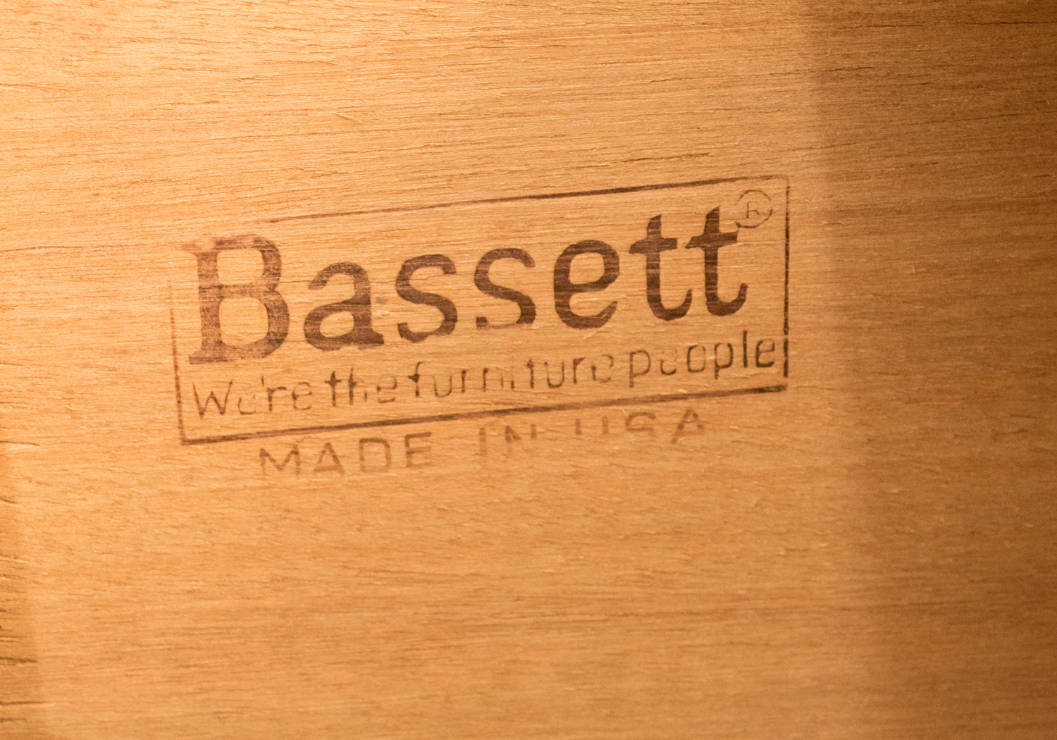 Vintage Bassett Furniture Bedside Chests