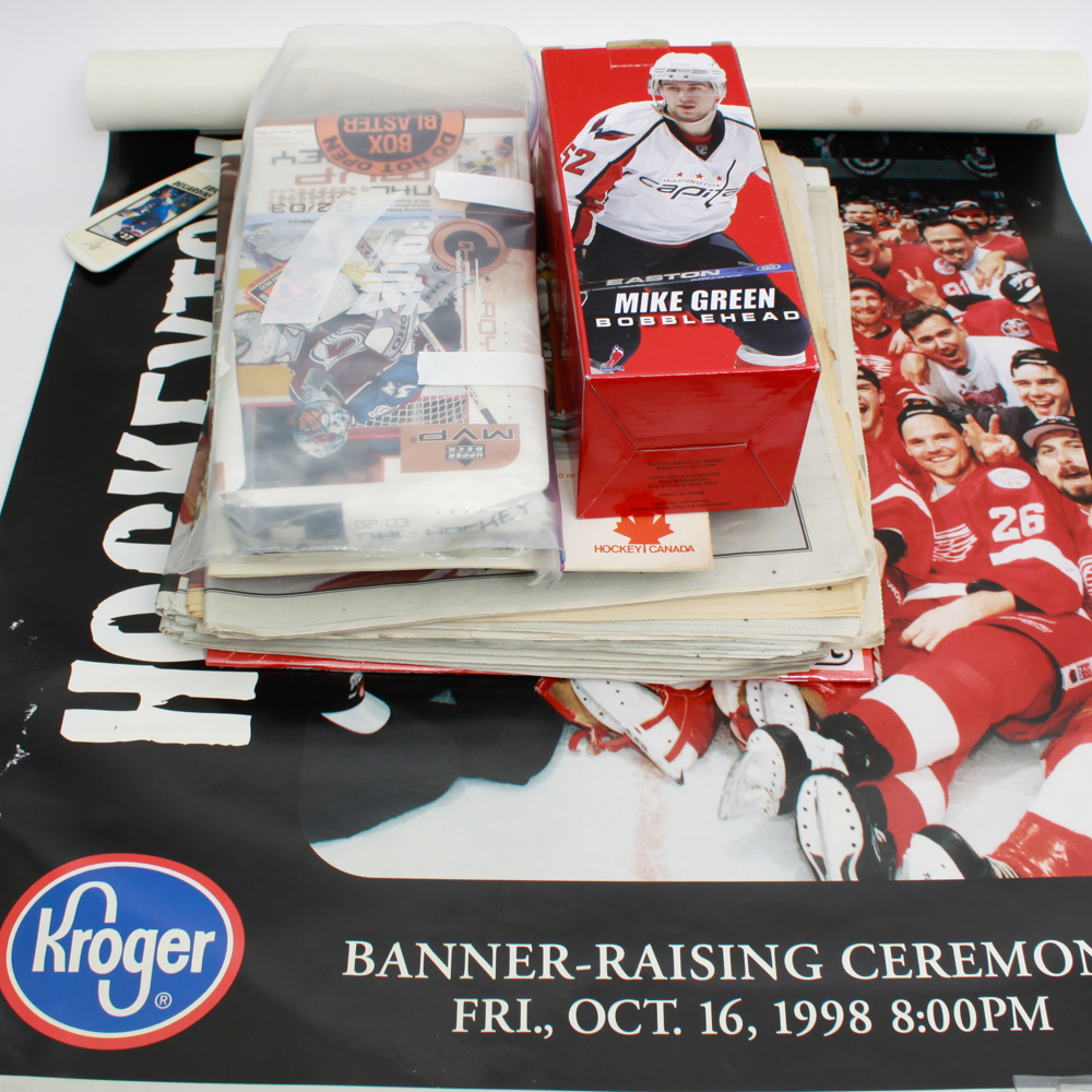 Collection of NHL Hockey Memorabilia