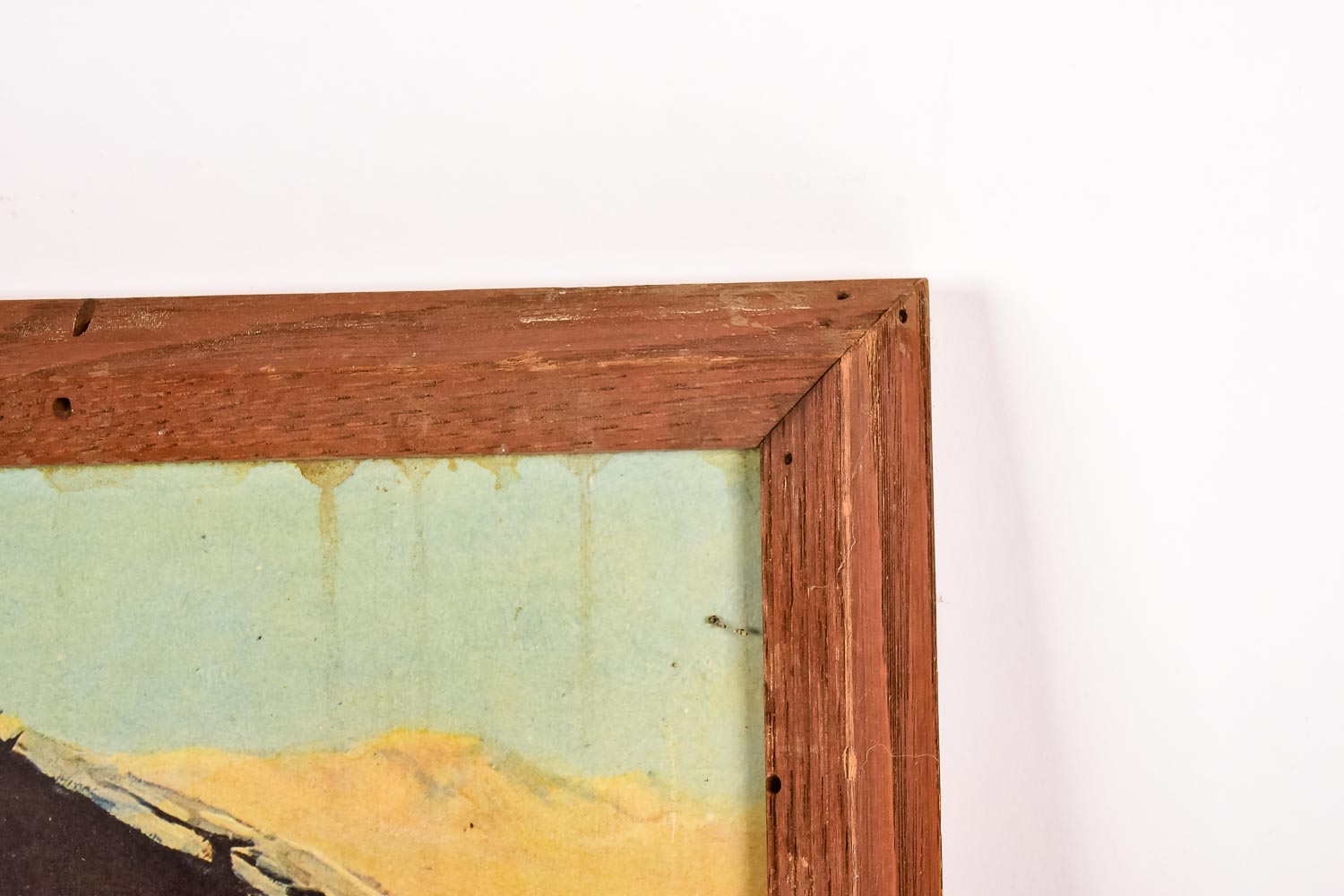 Frederic Remington Print on Board