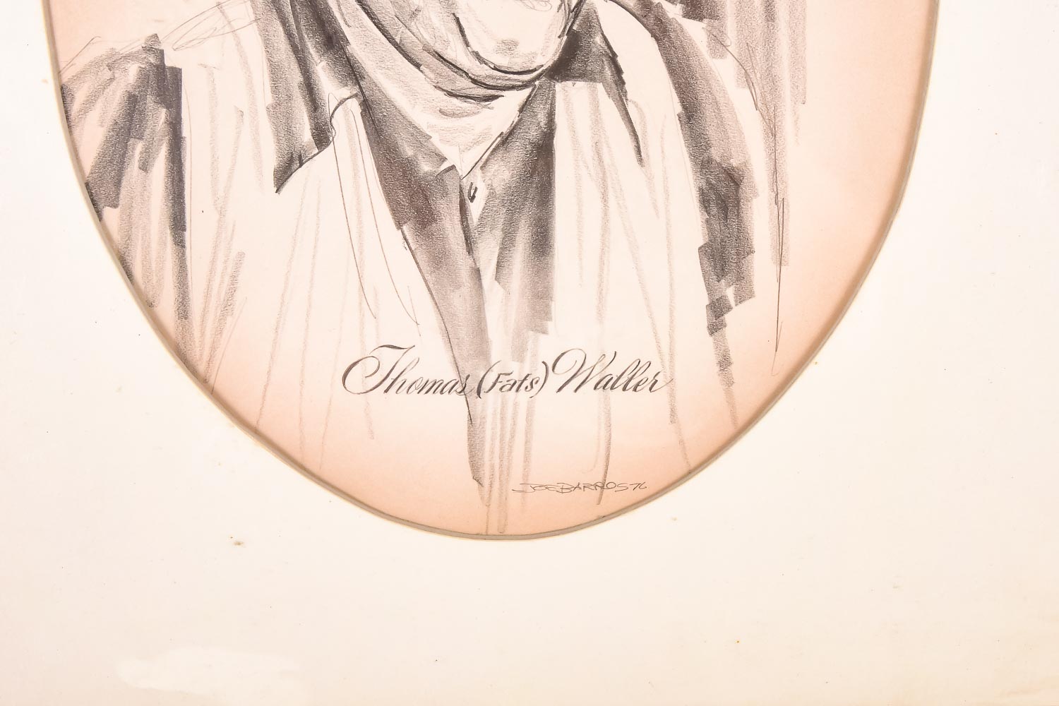 Fats Waller Portrait by Joe Barros