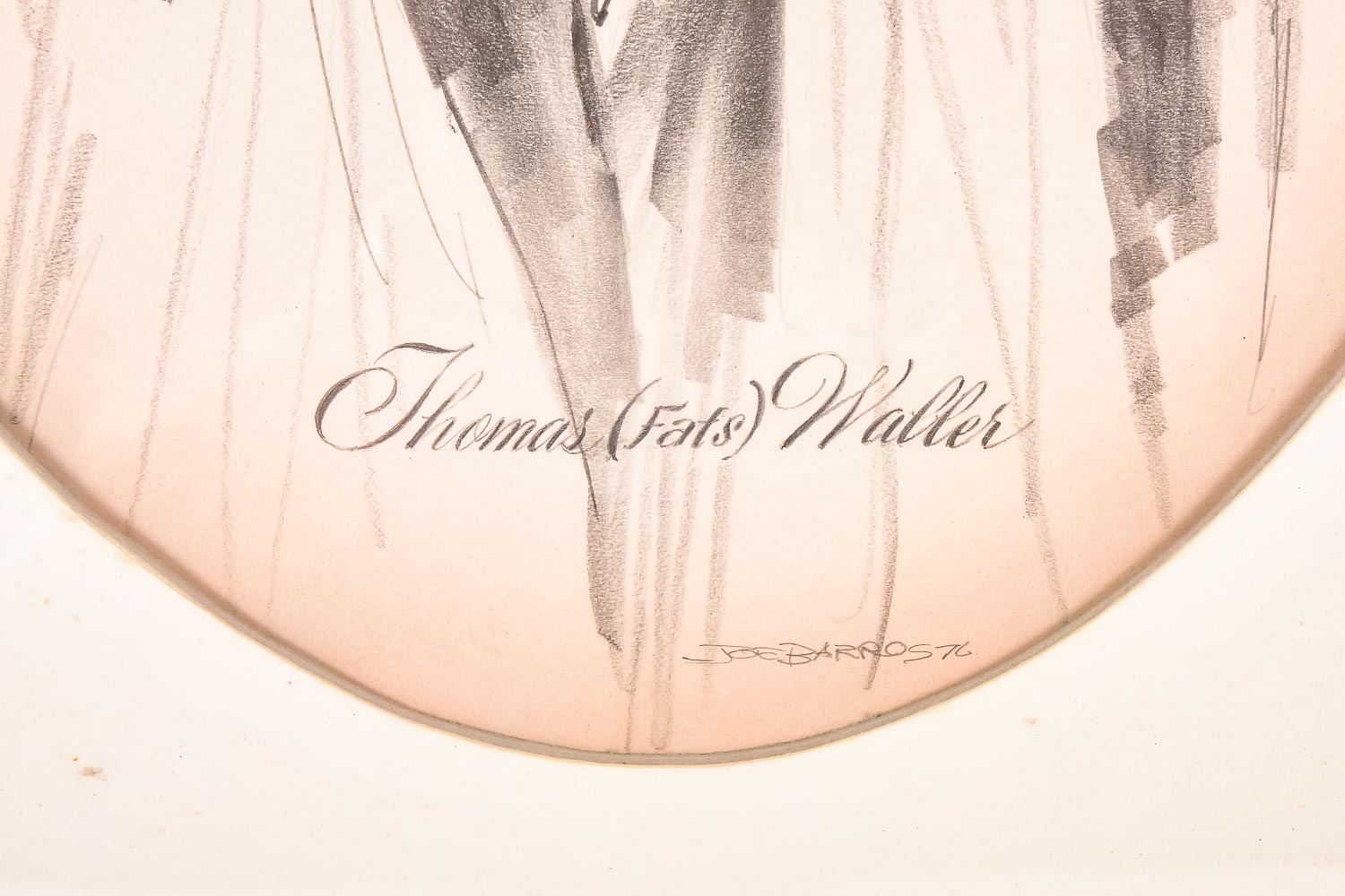 Fats Waller Portrait by Joe Barros