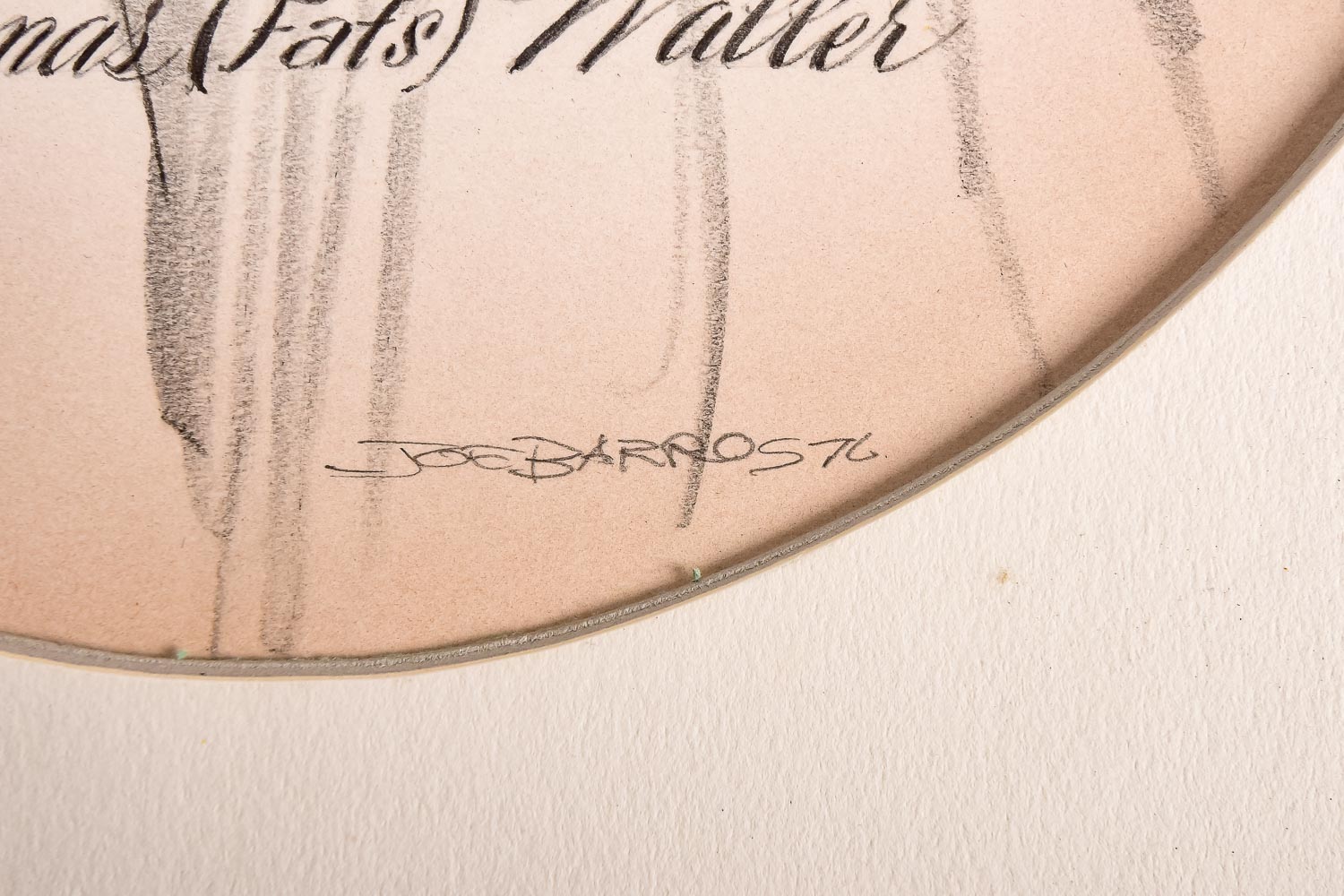 Fats Waller Portrait by Joe Barros