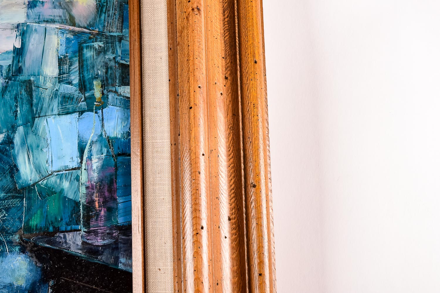 Signed Oil on Canvas Portrait of Fats Waller