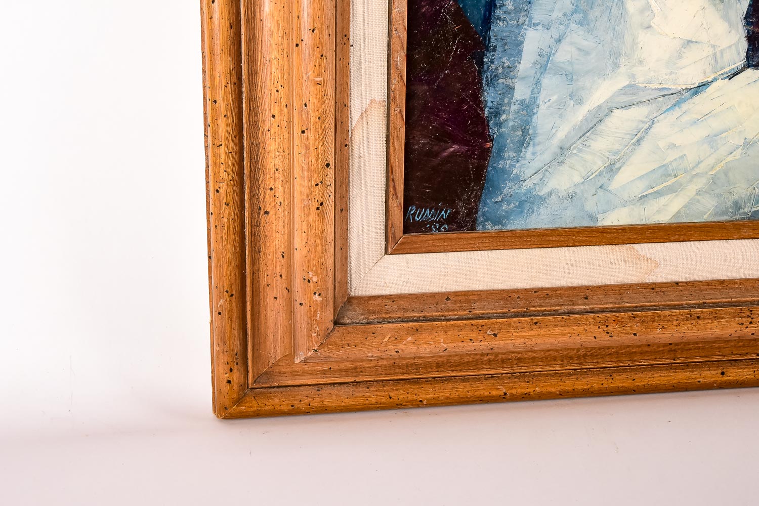 Signed Oil on Canvas Portrait of Fats Waller