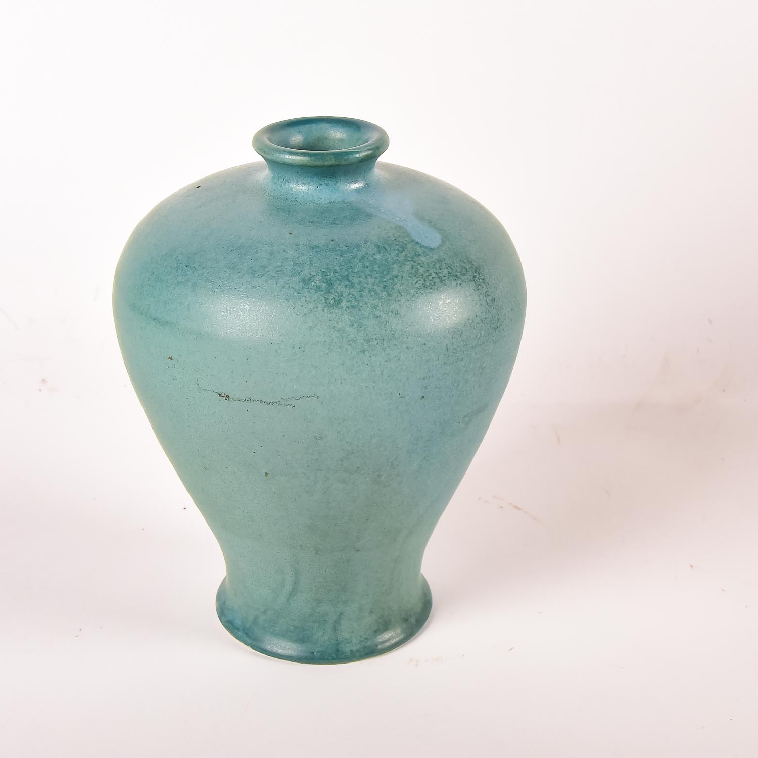 Blue Stoneware Vase