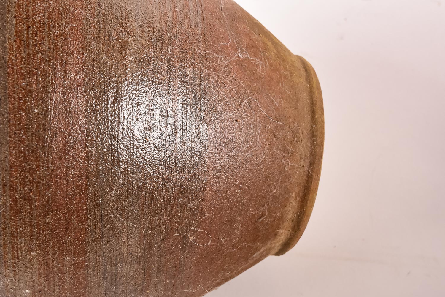 Wheel-Thrown Stoneware Vase