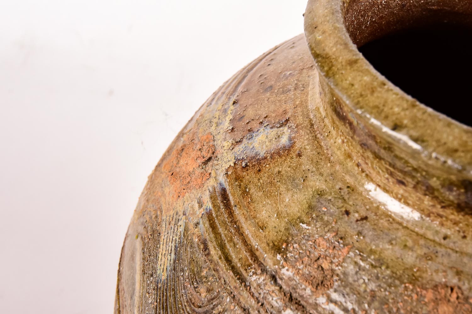 Wheel-Thrown Stoneware Vase