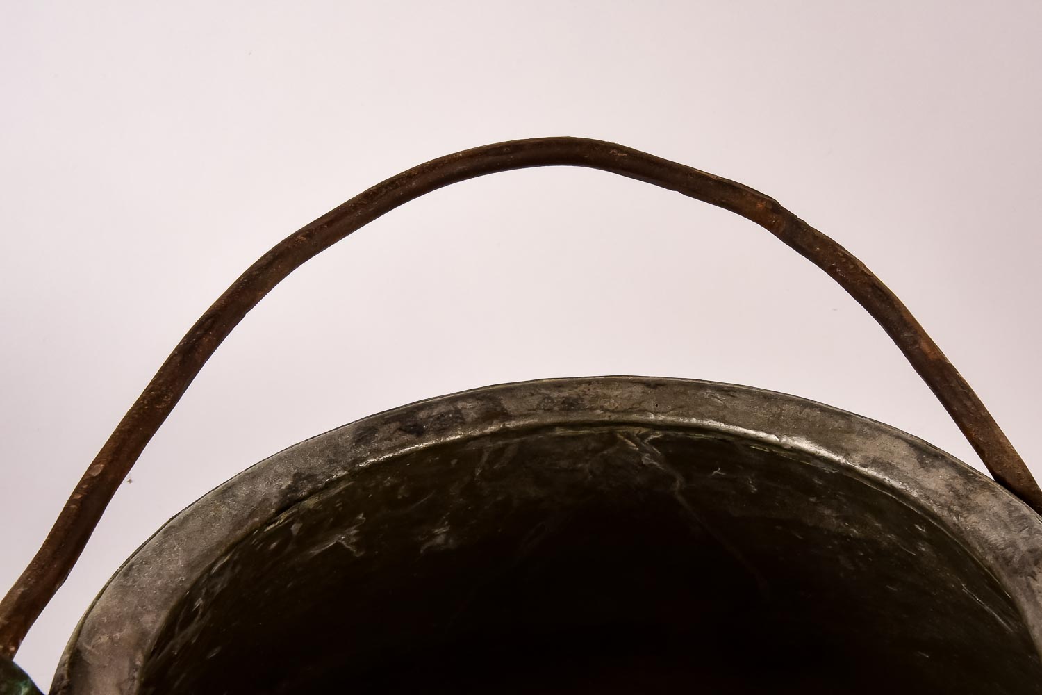 Vintage Copper Fireplace Pot