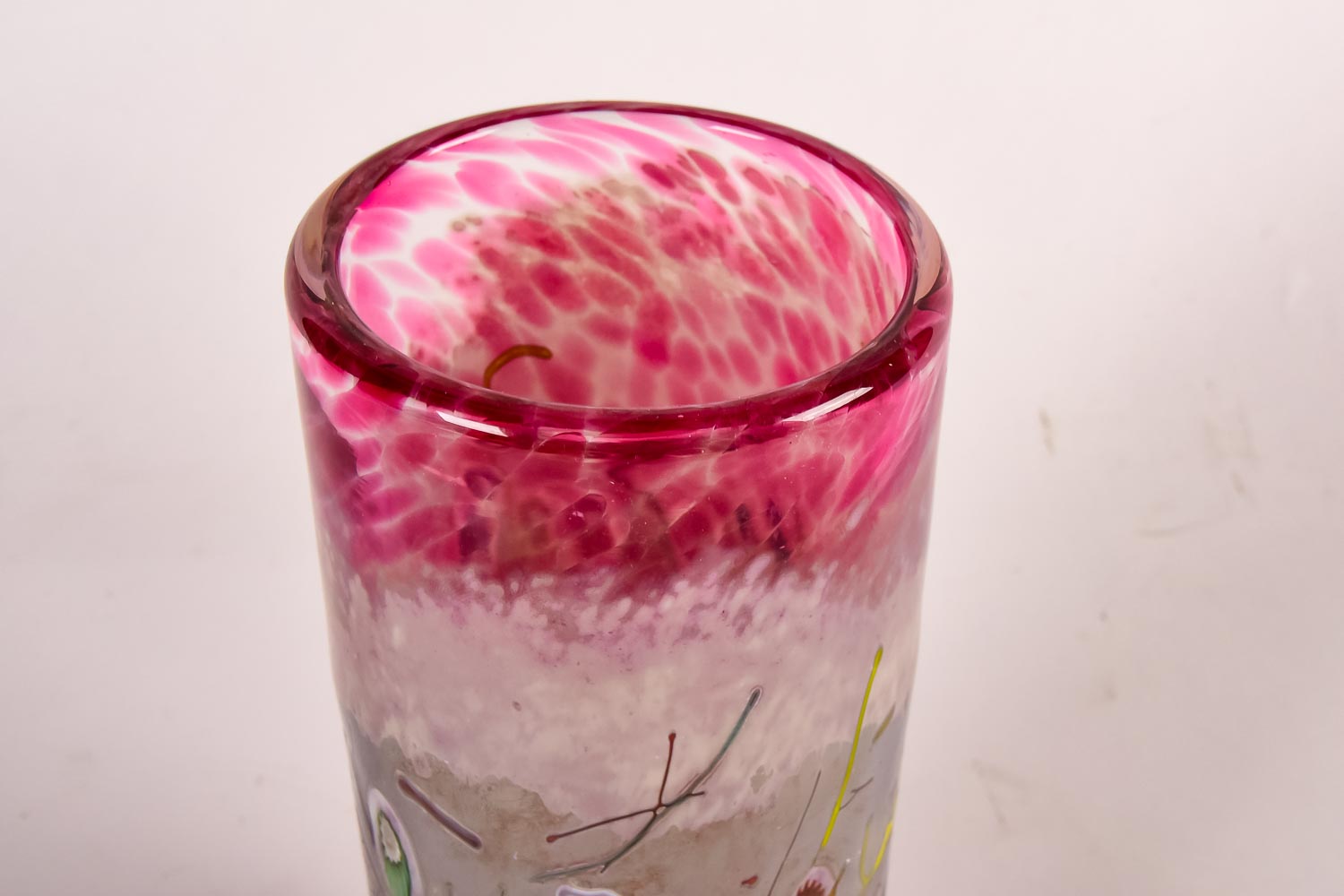 Signed Art Glass Vase