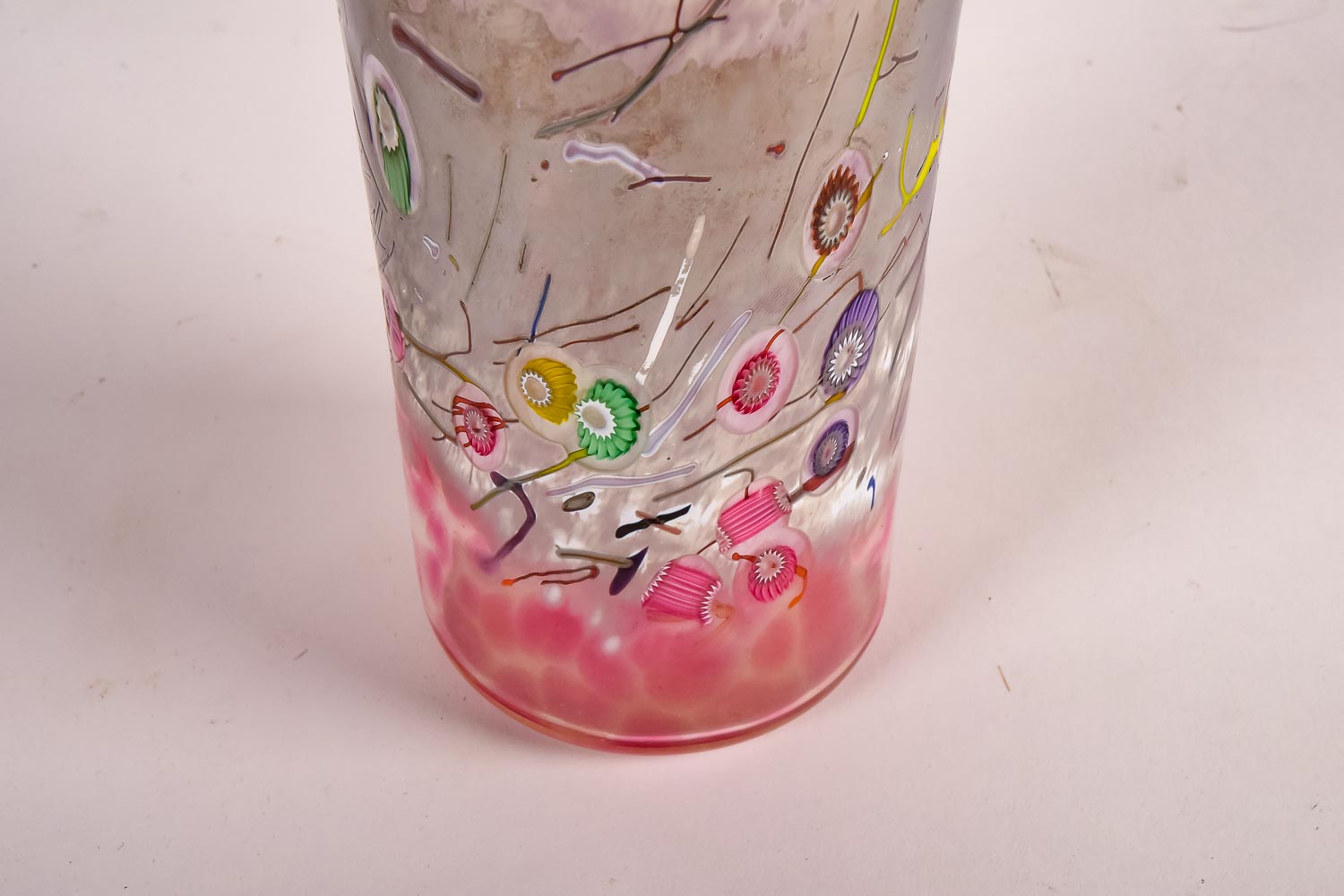 Signed Art Glass Vase