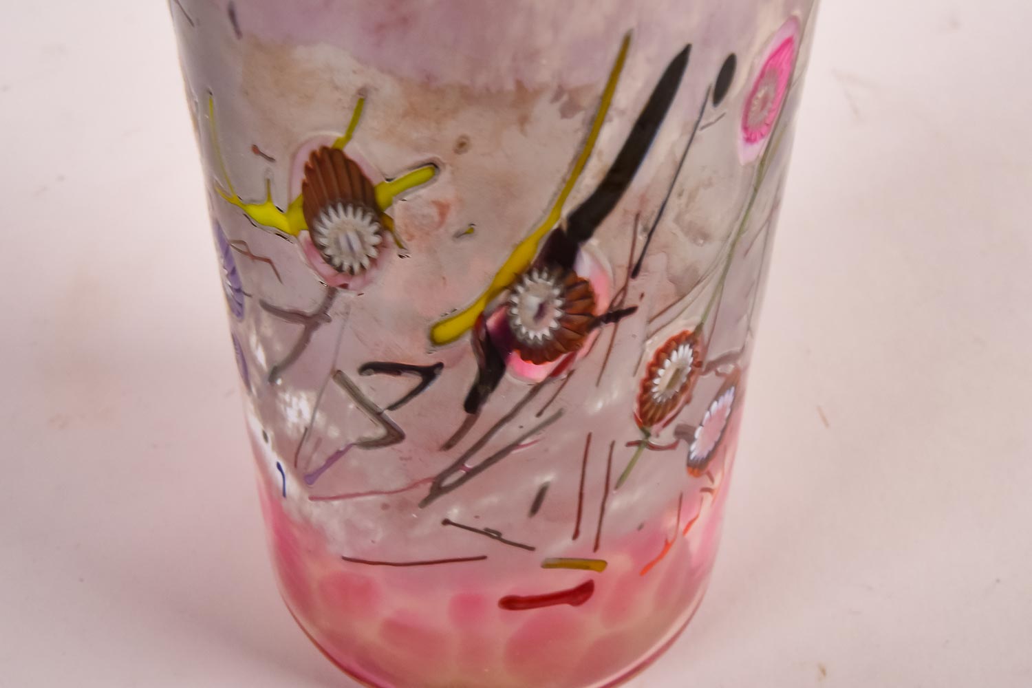 Signed Art Glass Vase