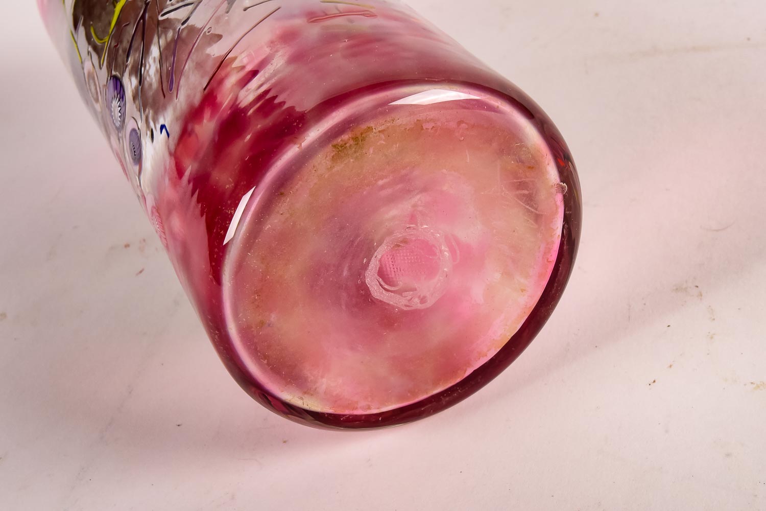 Signed Art Glass Vase