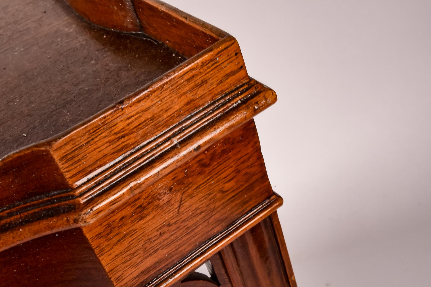Chinese Chippendale Mahogany Tray Table