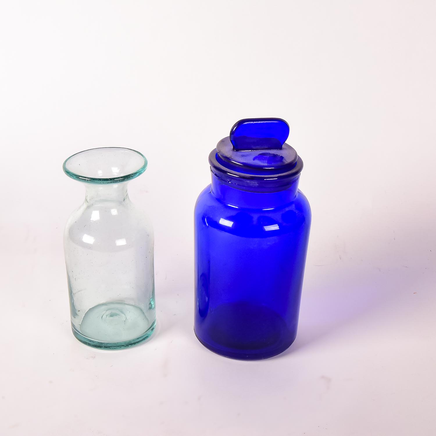 Pair of Glass Jars