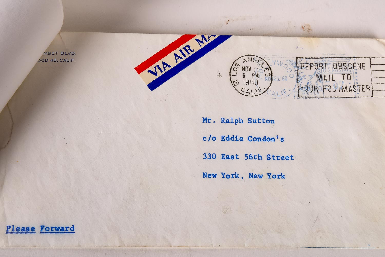 Bing Crosby Signed Letter