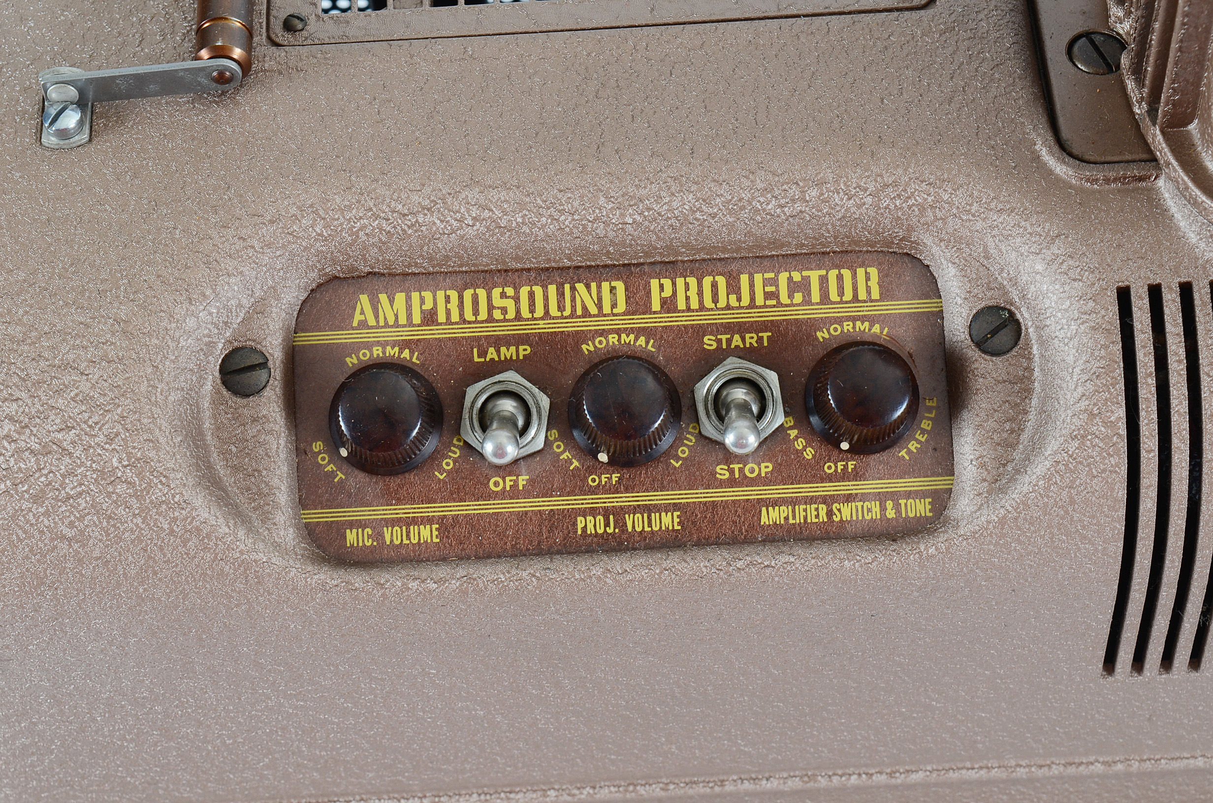 Vintage Ampro Premier 30 Sound Projector and Speaker