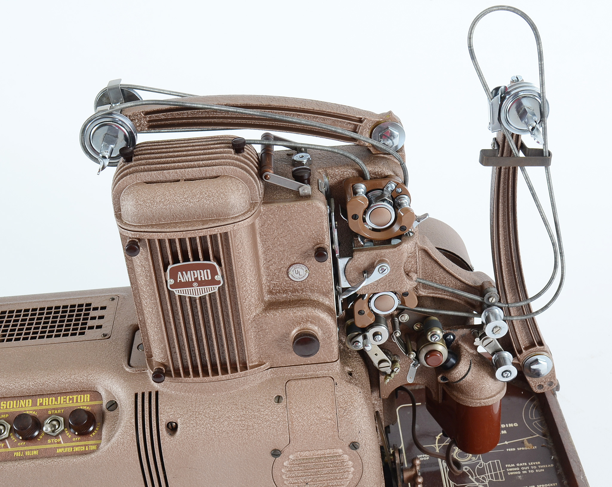 Vintage Ampro Premier 30 Sound Projector and Speaker