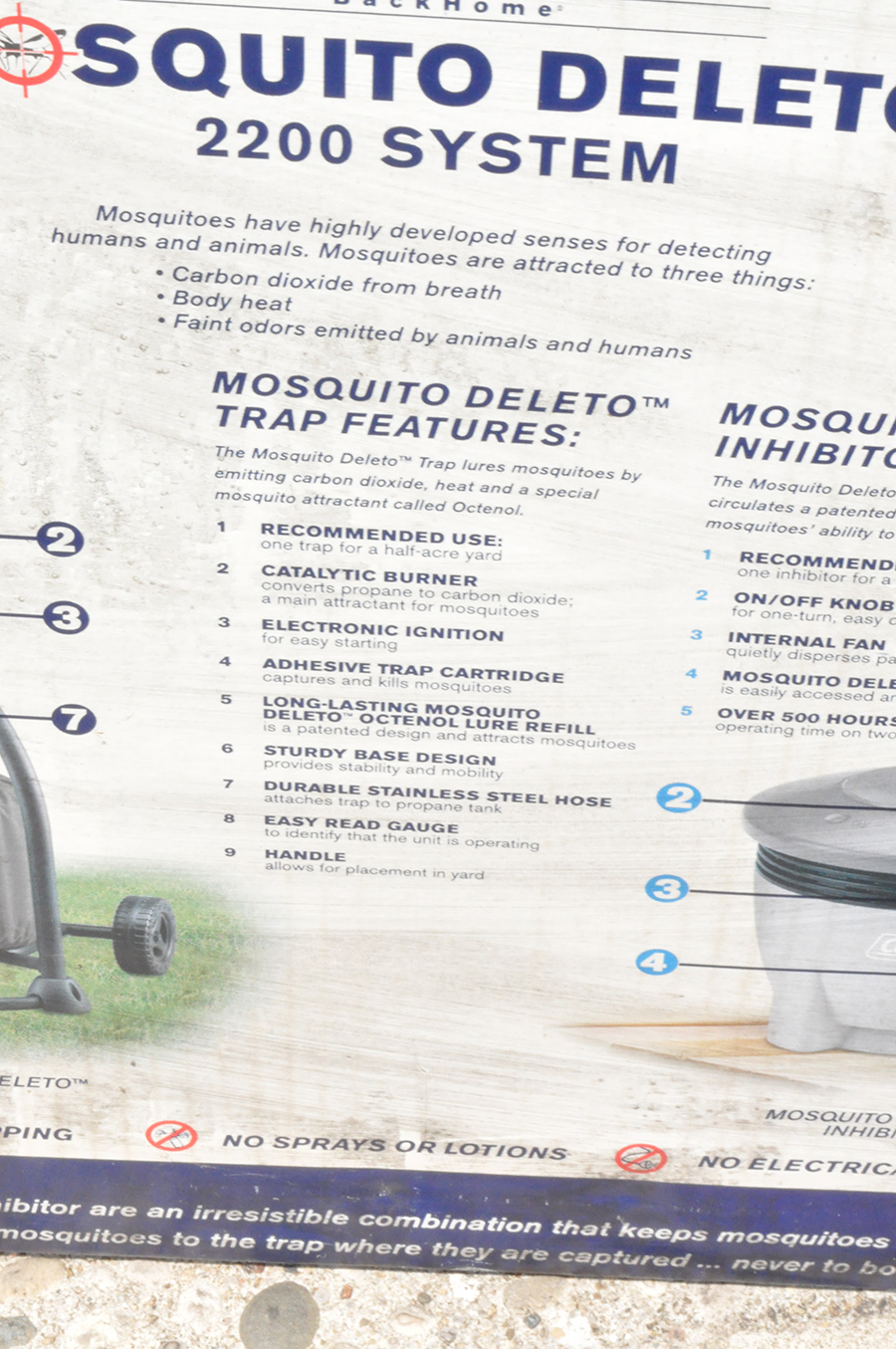 Coleman Mosquito Deleto 2200
