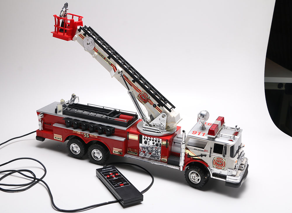 Remote Control Fire Truck And Hovercraft