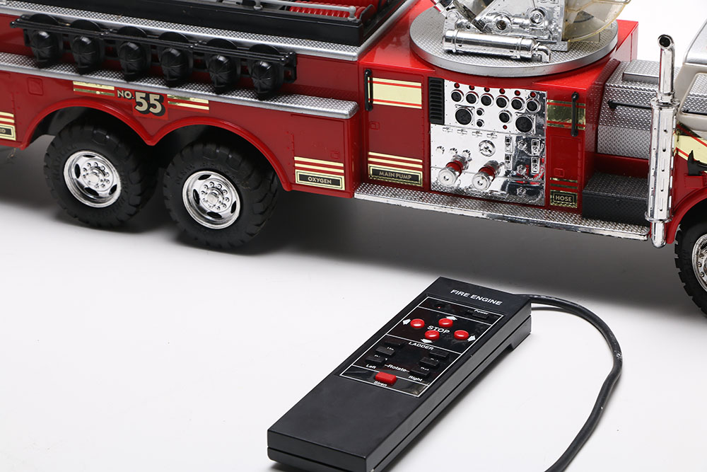 Remote Control Fire Truck And Hovercraft