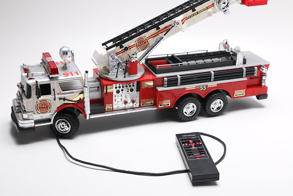 Remote Control Fire Truck And Hovercraft