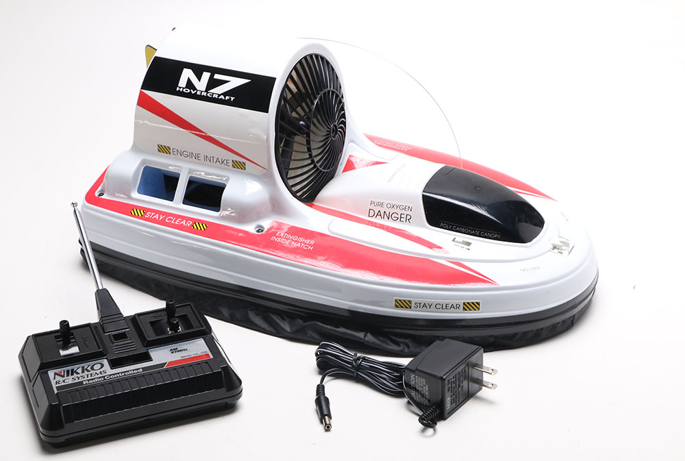 Remote Control Fire Truck And Hovercraft