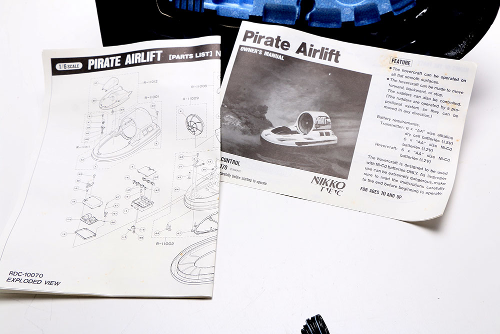 Remote Control Fire Truck And Hovercraft