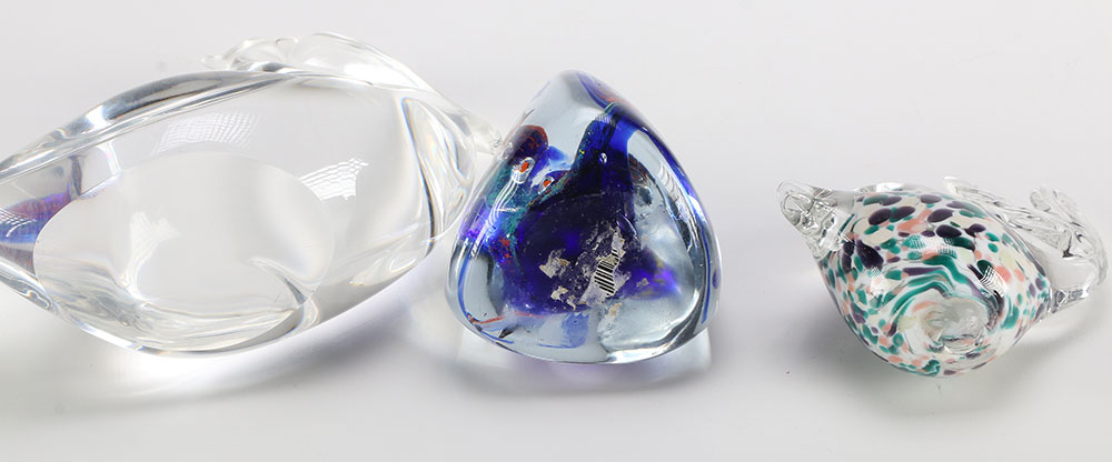 Collection of Sea Themed Glass Figures