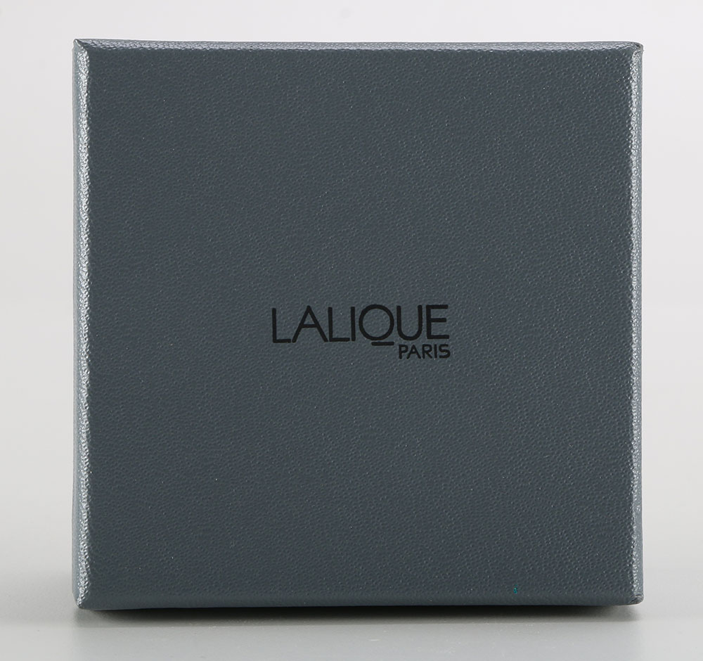 Lalique Paris Crystal Frog Figurine