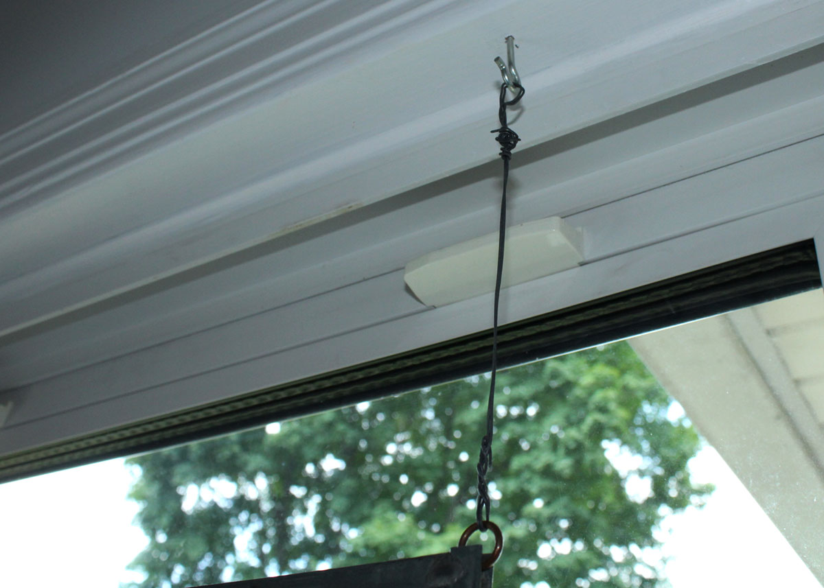 Stained Glass Window Pane with Rotating Discs