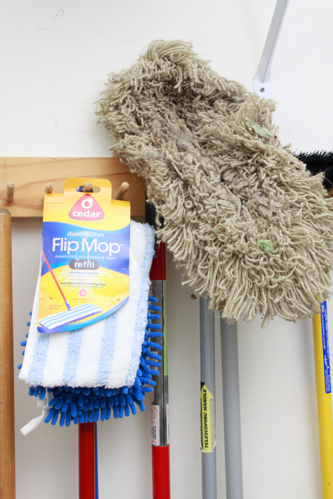 Collection of Tools and Cleaning Supplies