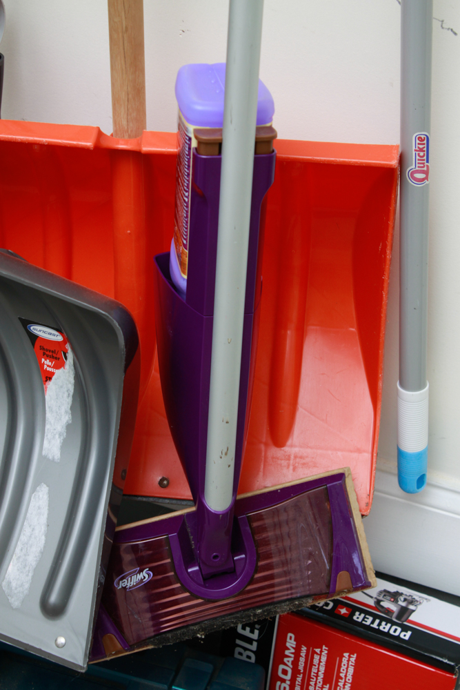 Collection of Tools and Cleaning Supplies