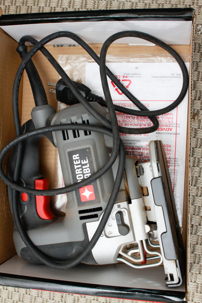 Collection of Tools and Cleaning Supplies