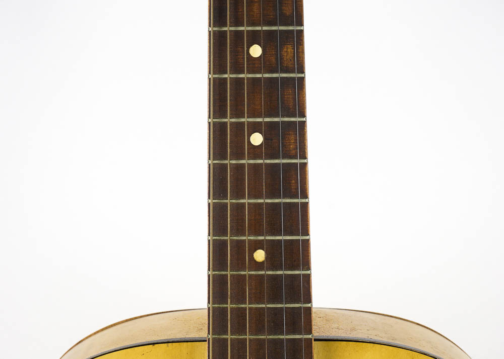 Vintage Silvertone Hollow Body Acoustic Guitar