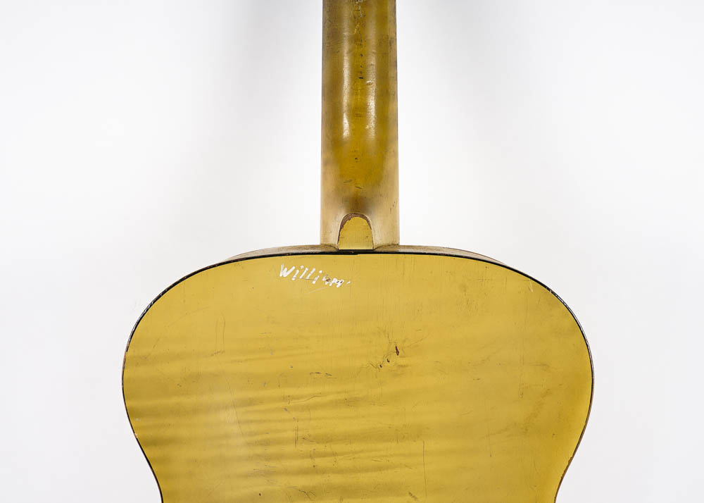 Vintage Silvertone Hollow Body Acoustic Guitar