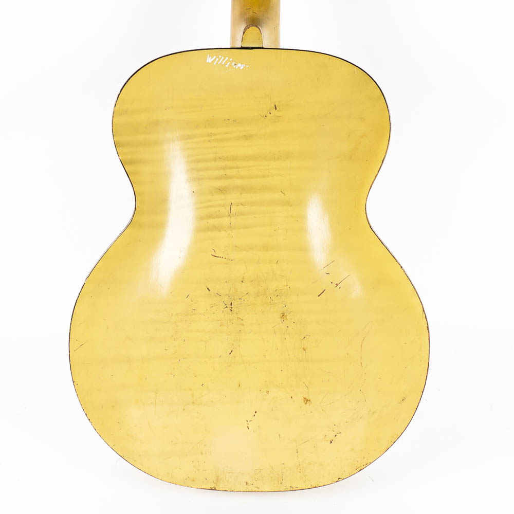 Vintage Silvertone Hollow Body Acoustic Guitar