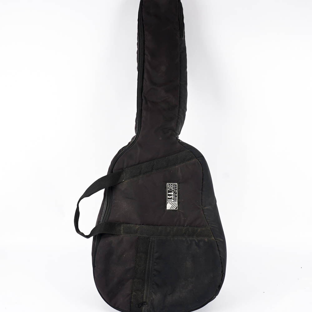 Vintage Silvertone Hollow Body Acoustic Guitar