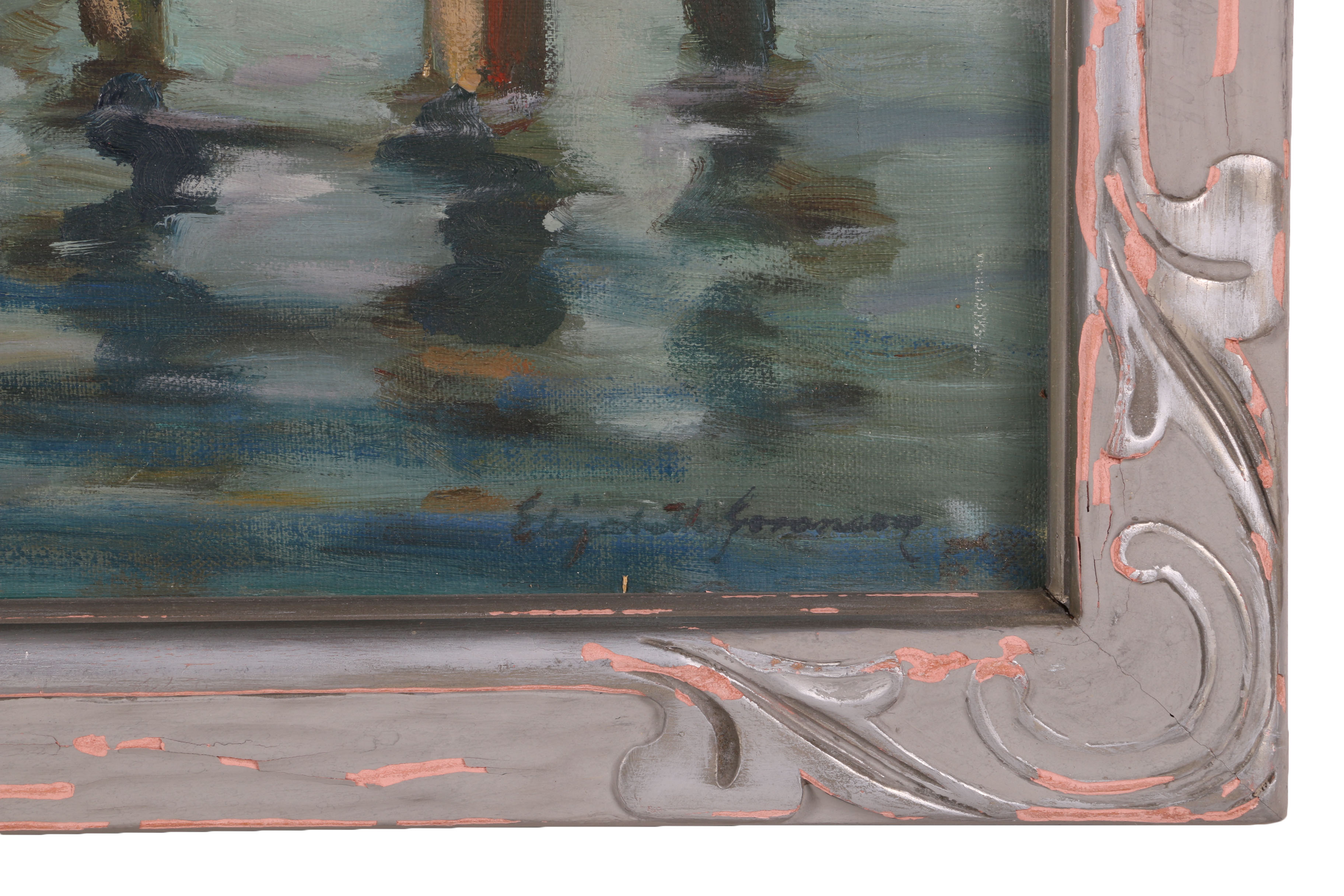 Elizabeth Goranson Signed Oil Painting