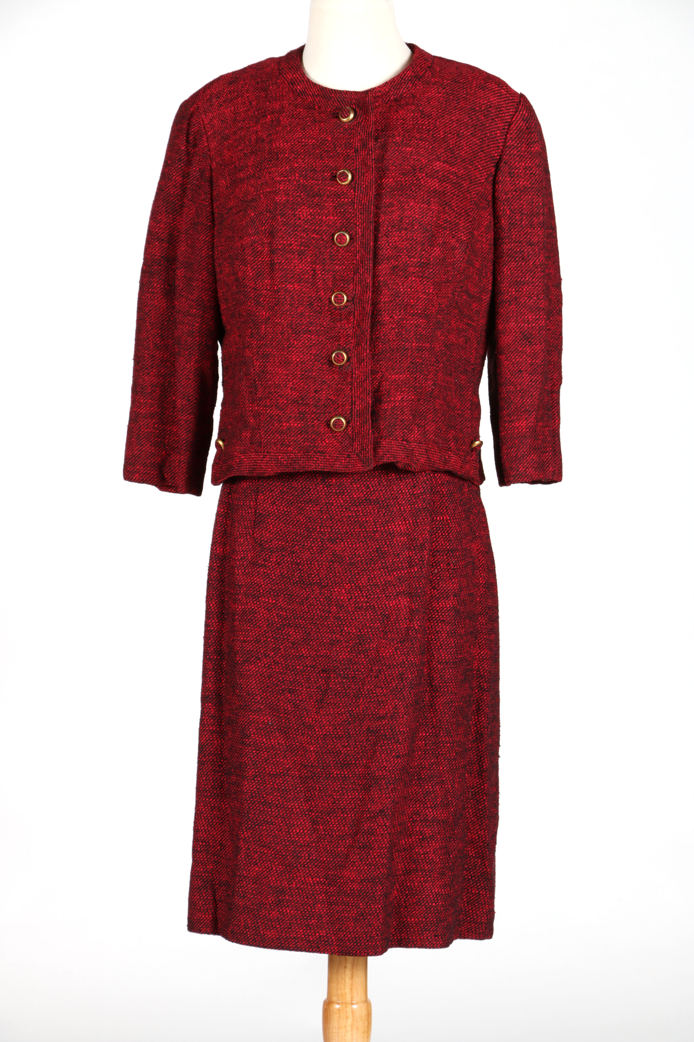 Pair of Women's Vintage Tweed Dress Suits