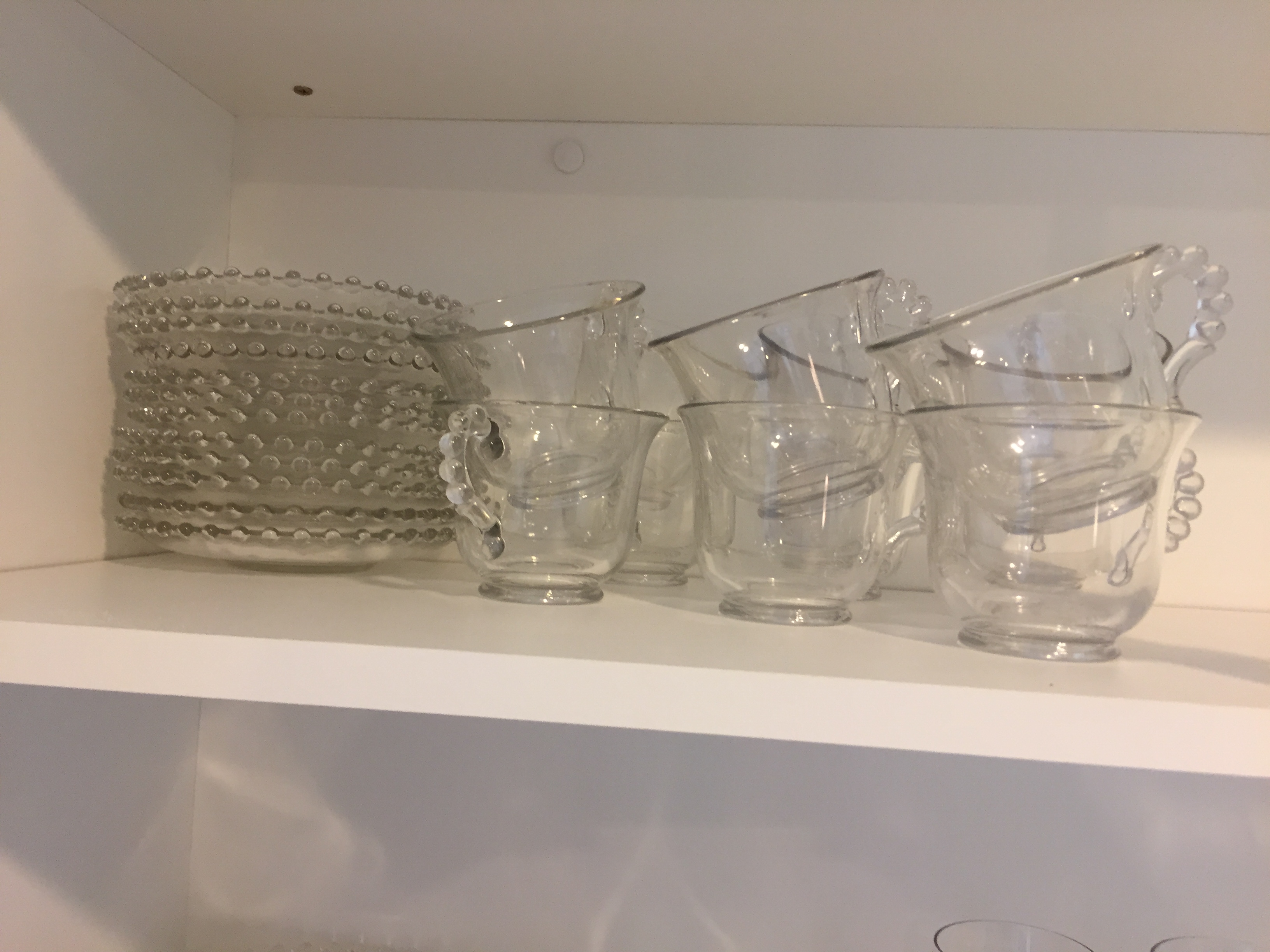Assortment of Glassware Featuring "Candlewick" by Imperial Glass
