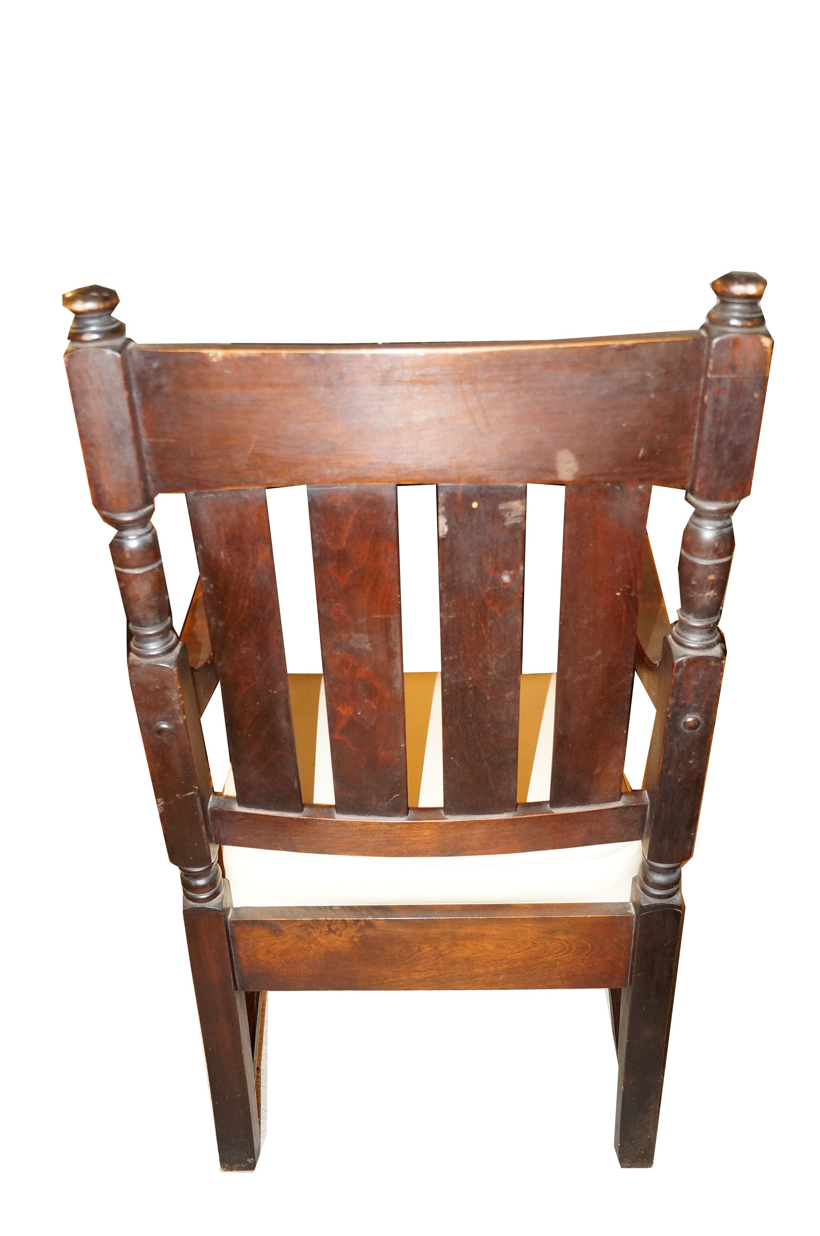 Antique Wooden Chair With Arms