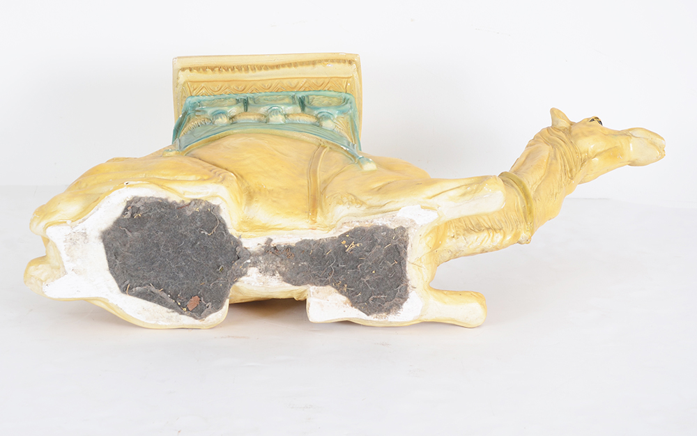 Ceramic Camel Figural Stand